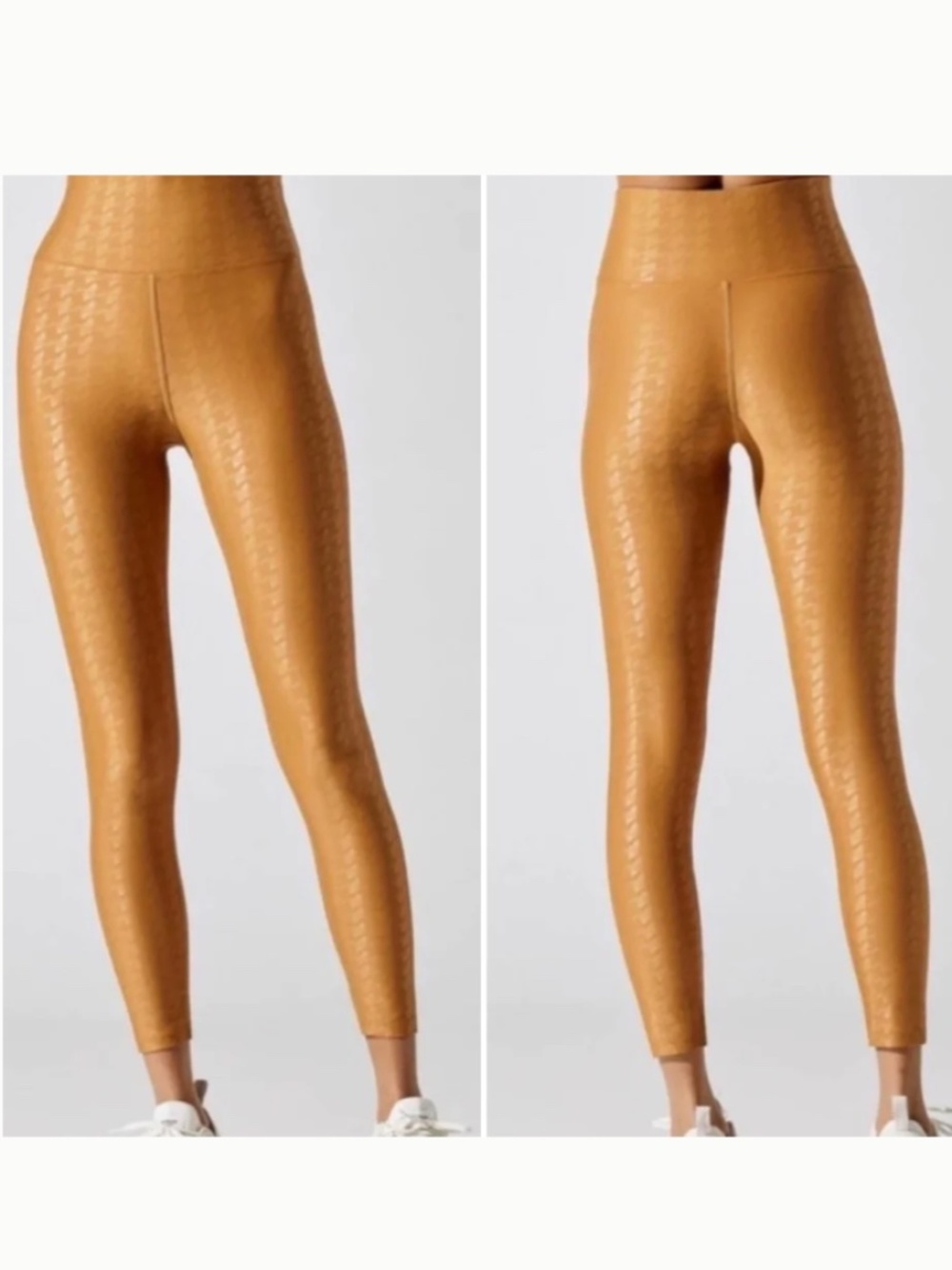 Carbon38 High Rise 7/8 Legging in Houndstooth Takara Shine (M)